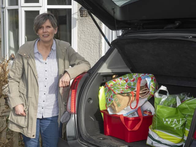 Marion Knowles has been assisting with the volunteers at HELP in Harrogate.
