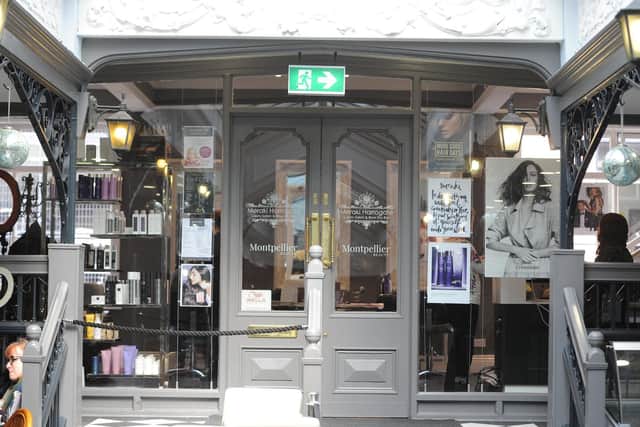 The owner of Meraki hairdressers in Westminster Arcade, Sarah Townend, is looking forward to reopening.
