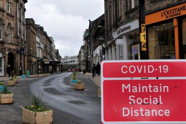 Harrogate is averaging 16 new coronavirus cases per day.
