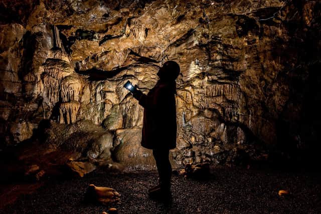The stunning Stump Cross Caverns are usually one of the county's most popular tourist attractions.