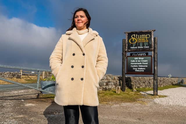 Owner Lisa Bowerman may be forced to close Stump Cross Caverns for good due to financial hardships caused by the Covid-19 lockdowns.