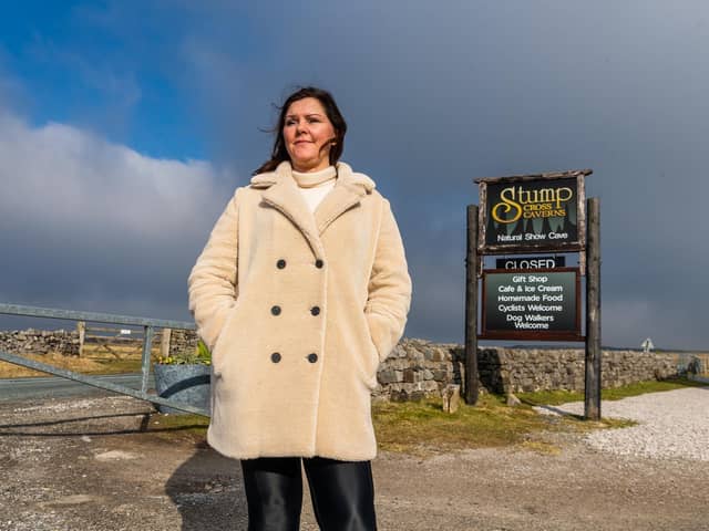 Owner Lisa Bowerman may be forced to close Stump Cross Caverns for good due to financial hardships caused by the Covid-19 lockdowns.