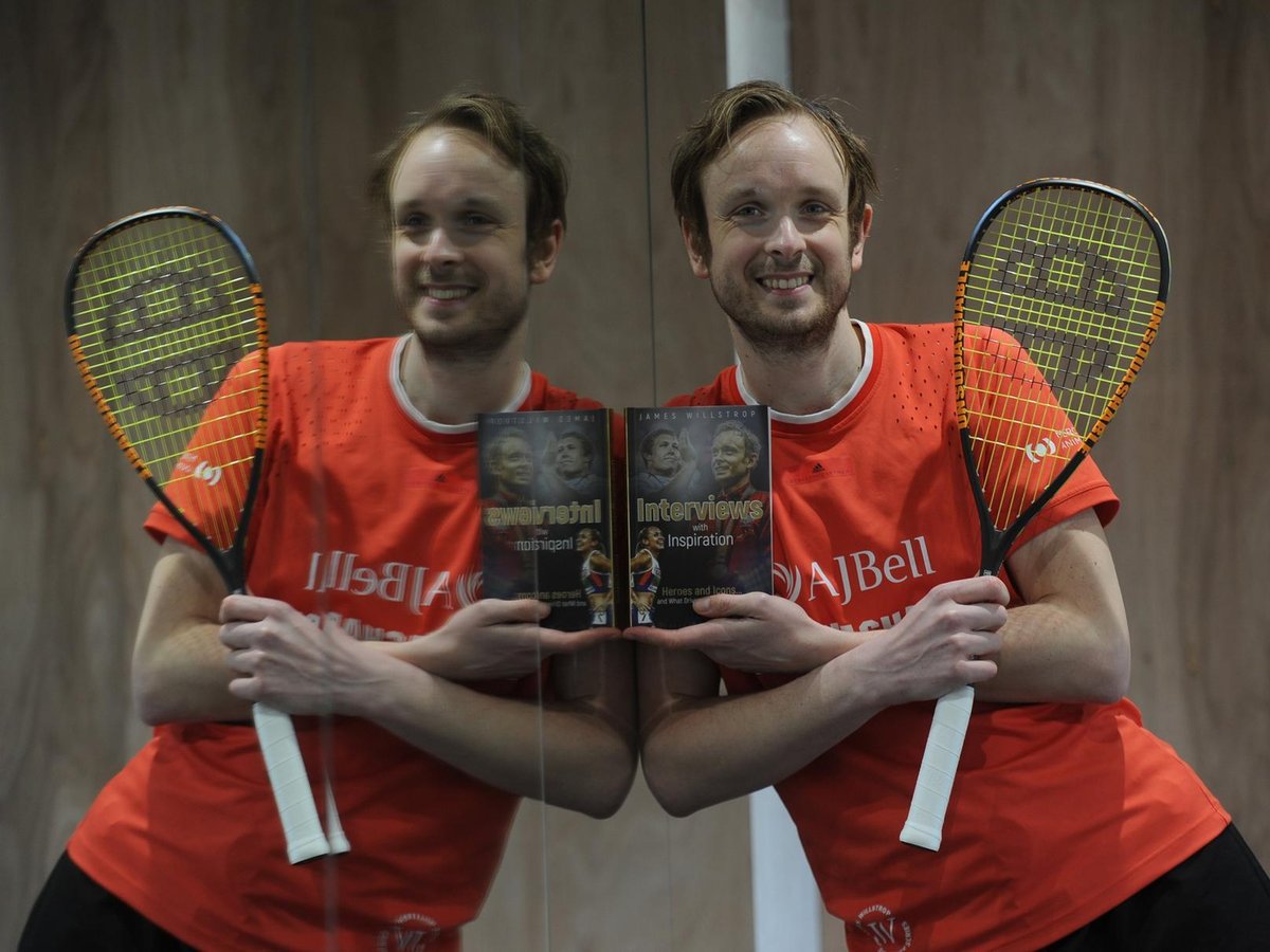 New chapter sees Harrogate squash champion James Willstrop mixing with the stars 