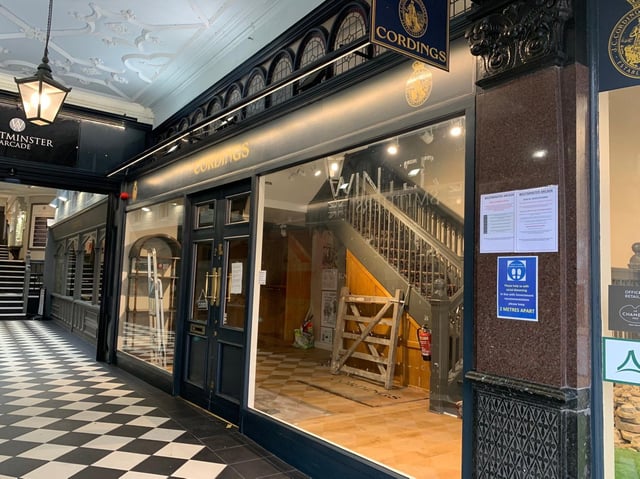 Cordings of Harrogate: "As with all retailers, the pandemic has taken its toll."