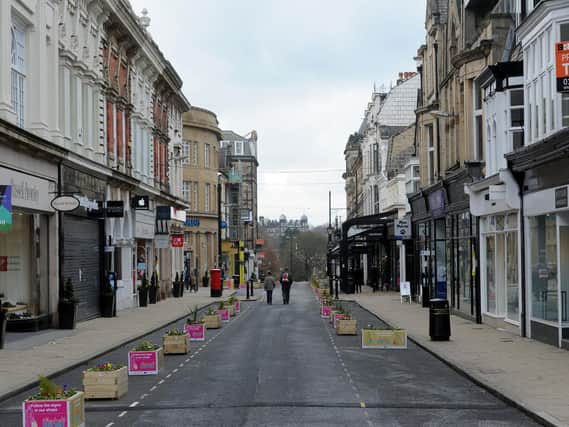 James Street in Harrogate could be at last partly pedestrianised under proposals to give priority to sustainable transport in the town centre.