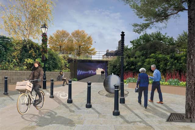 This is how the One Arch underpass could look in the future under the Harrogate Gateway project.
