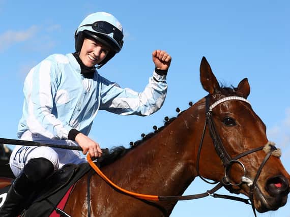 Rachael Blackmore and Honeysuckle made history on the opening day of the 2021 Cheltenham Festival. Jeff Garlick is backing the jockey for more glory later in the week. Pictures: Getty Images