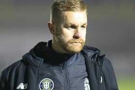 Harrogate Town manager Simon Weaver. Pictures: Matt Kirkham