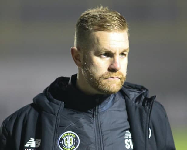 Harrogate Town manager Simon Weaver. Pictures: Matt Kirkham