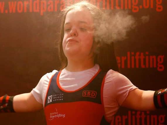 Harrogate's Charlotte McGuinness shone for Team GB at the Para Powerlifting World Cup. Picture: Submitted