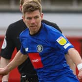 Harrogate Town midfielder Lloyd Kerry. Pictures: Matt Kirkham