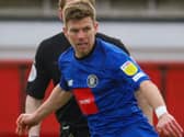 Harrogate Town midfielder Lloyd Kerry. Pictures: Matt Kirkham