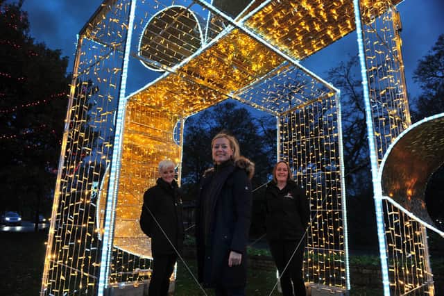 The Harrogate BID team, led by chair Sara Ferguson, pictured centre, sees its mission as doing more and more to support traders all-year round.