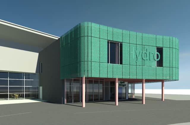 This is how the Hydro will look once the upgrades are completed.