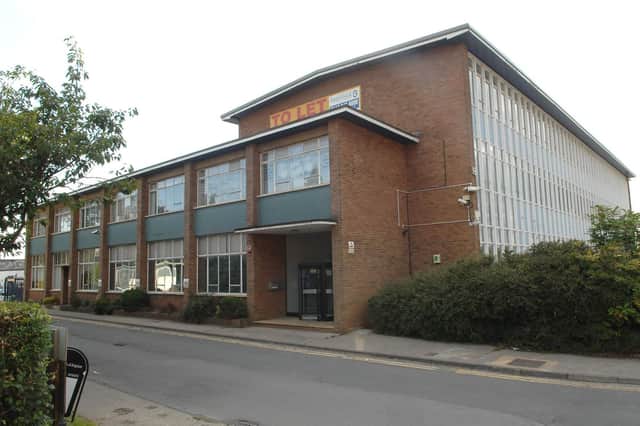 Blast from the past: The original plans for a new apartment building at the Dunlopillo site in Pannal gained planning permission last summer under so-called permitted development rights.