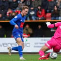 Jack Diamond has scored six goals during his second Harrogate Town loan spell. Pictures: Matt Kirkham