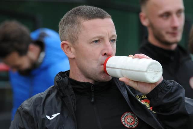 Harrogate Railway manager Mick O'Connell. Picture: Gerard Binks