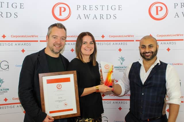 Success for Harrogate 'glamping' firm - Glawning directors, James and Sarah Martin triumph in the The Corporate Livewire Yorkshire Prestige Awards.