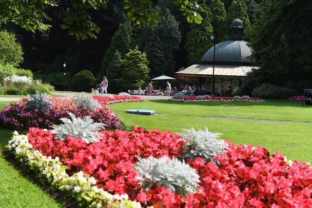 Harrogate's award-winning Valley Gardens.