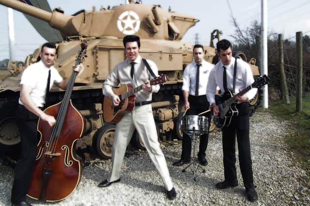 Mark Summers is bringing his Elvis impersonation show to Sherburn-in-Elmet.