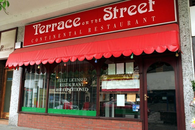 Did you eat here back in the day? Terrace on the Street on Main Street pictured in September 1997.