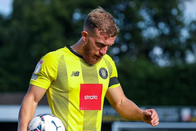 Harrogate Town midfielder George Thomson. Picture: Harrogate Town AFC