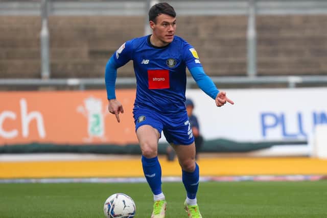 Harrogate Town right-back Ryan Fallowfield aggravated a groin problem during last weekend's 4-0 loss at Newport County.