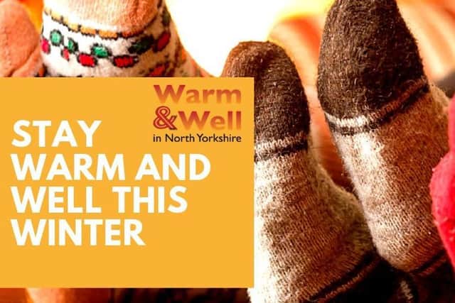 Warm and Well in North Yorkshire is a partnership project bringing together organisations from the public, private and charity sector with the aim of reducing the number of cold homes, cold people and cold deaths within North Yorkshire