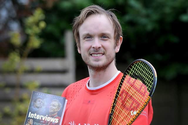 Starring role with Harrogate Phoenix Players - Former Harrogate world champion squash player, Commonwealth Games gold medallist and most capped England player, James Willstrop.