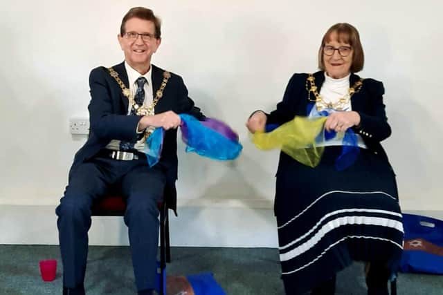 Dancing for Well-Being was delighted to welcome the Mayor and Mayoress of Harrogate to one of their dancing sessions last week