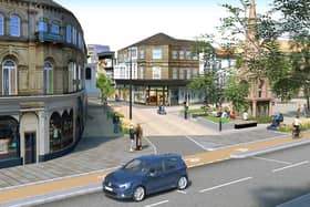 This is how Harrogate's Station Parade and James Street could look as part of the Gateway project.