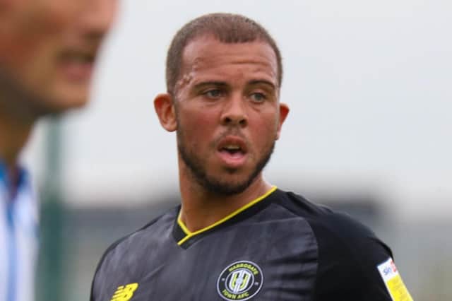 Aaron Martin has been a bit-part player at Harrogate Town this season. Pictures: Matt Kirkham