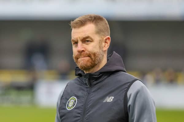 Harrogate Town manager Simon Weaver. Picture: Matt Kirkham