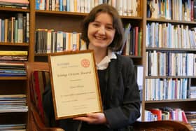 Sofija Dragoj from Harrogate Ladies College, who has a passion for social equality, has won the prestigious Harrogate Rotary Young Citizen of the Year award for her charity work