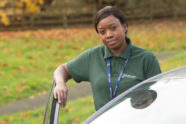 Flavia Nyambira has been taken on as an apprentice carer by North Yorkshire County Council and now more people are being targeted as part of the council's Make Care Matter campaign