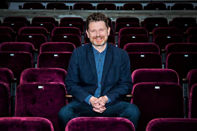 Award-winning actor/director Reece Dinsdale who performed his one-man show Reece's Pieces at Harrogate Theatre.