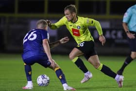 Mansfield Town's last visit to Harrogate Town ended in a 3-1 defeat in an EFL Trophy tie earlier this season. Pictures: Matt Kirkham