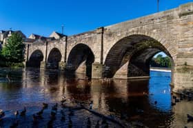 The River Wharfe at Wetherby.