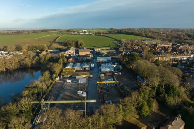 Troubled Ripon business Ebor Concretes Ltd has been bought by Nottinghamshire-based JP Concrete Products Ltd, saving the jobs of its 26 staff.