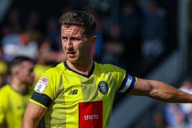 Harrogate Town skipper Josh Falkingham. Pictures: Matt Kirkham