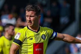 Harrogate Town skipper Josh Falkingham. Pictures: Matt Kirkham