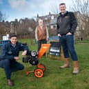 North Yorkshire housing developer Brierley Homes and their partner The HACS Group have donated a wood chipper to the volunteers who help look after Woodfield Millennium Green in Harrogate