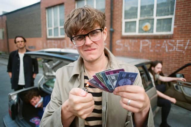 Deer Shed Festival date - Leeds-based indie sensations Yard Act, whose recently-released debut album The Overload made number two in the charts.