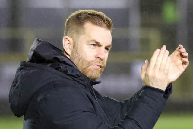 Harrogate Town manager Simon Weaver was in philosophical mood following his side's midweek loss at home to Crawley Town. Pictures: Matt Kirkham