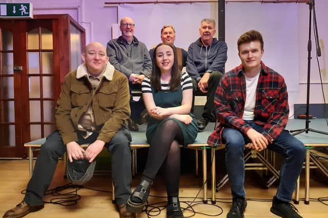 The Kerouac Lives! team at Wadsworth Community Centre - Pictured back row, from left, Simon Warner, John Hardie and Heath Common. Front, from left, Patrick Wise, Jessika Mae and Malcolm Webb.