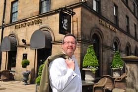 2nd June 2020
Pictured Simon Cotton of the Fat Badger, Harrogate
Picture Gerard Binks