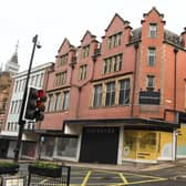 The former Debenhams store on Parliament Street in Harrogate.