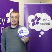 Harrogate charity in national demand for advice - Josh McCormack, Disability Action Yorkshire’s Disability Access Co-ordinator.