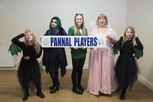 Part of Pannal Players Sleeping Beauty cast.