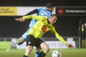 Harrogate Town were beaten 3-1 at home by Crawley in midweek. Pictures: Matt Kirkham